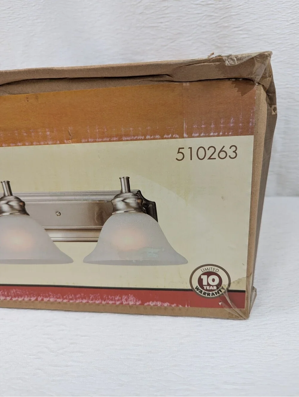 Design House - 510263 - Bristol 3 Light Vanity Light - Satin Nickel